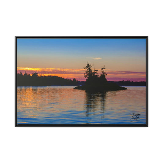 'Tranquility' - Bella Bella, BC  - Gallery Framed Canvas Wrap
