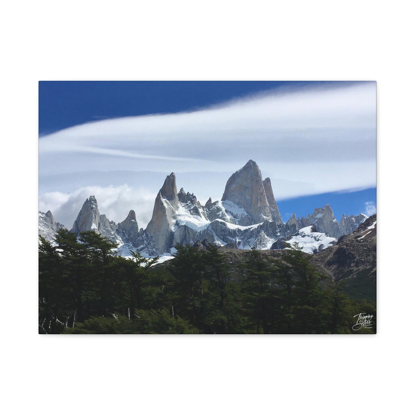 'Patagonia -Fitz Roy'  Chile - Stretched Canvas