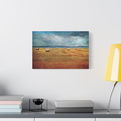 ‘Centre Field’ Hook Head, Ireland - Matte Canvas, Stretched