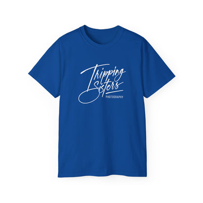 'Tripping Sisters' Logo (front) - Unisex Ultra Cotton Tee