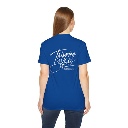 'Tripping Sisters' Logo (back) - Unisex Ultra Cotton Tee