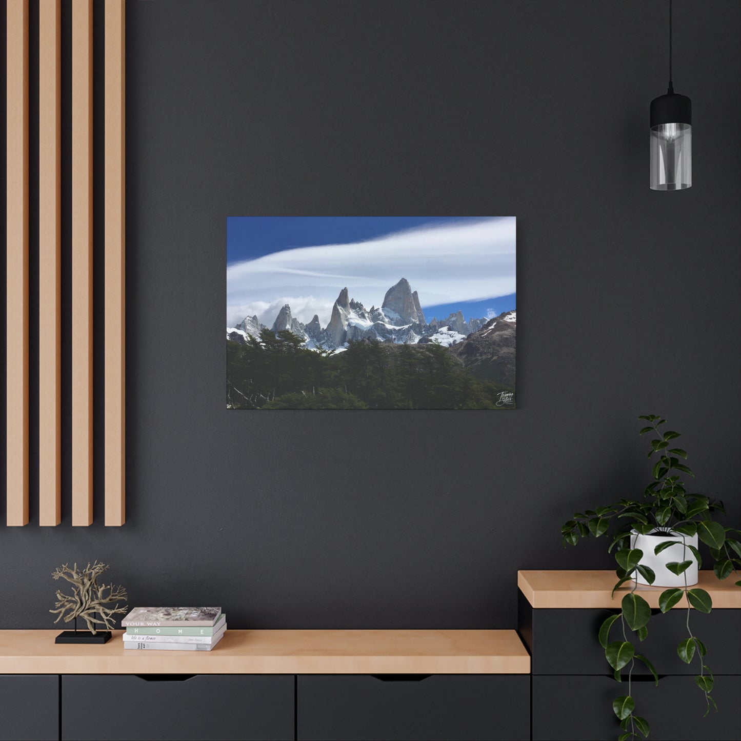 'Patagonia -Fitz Roy'  Chile - Stretched Canvas