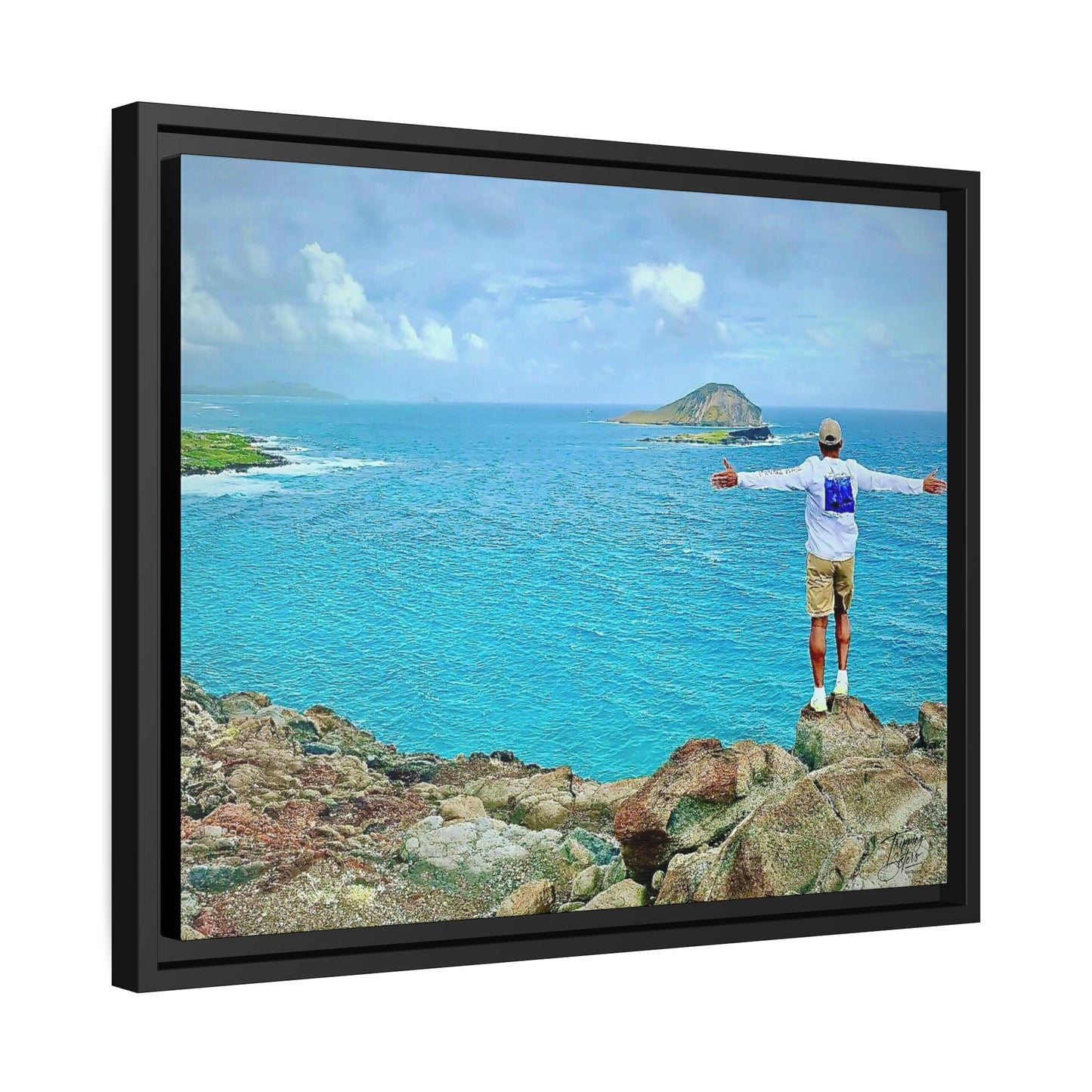 'Freedom' Oahu, Hawaii - Gallery Canvas Wrap