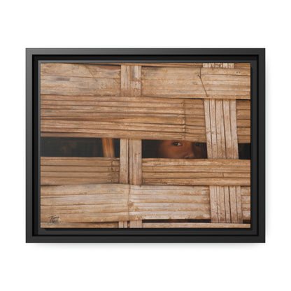 'Curiosity' Loas  - Gallery Framed Canvas Wrap