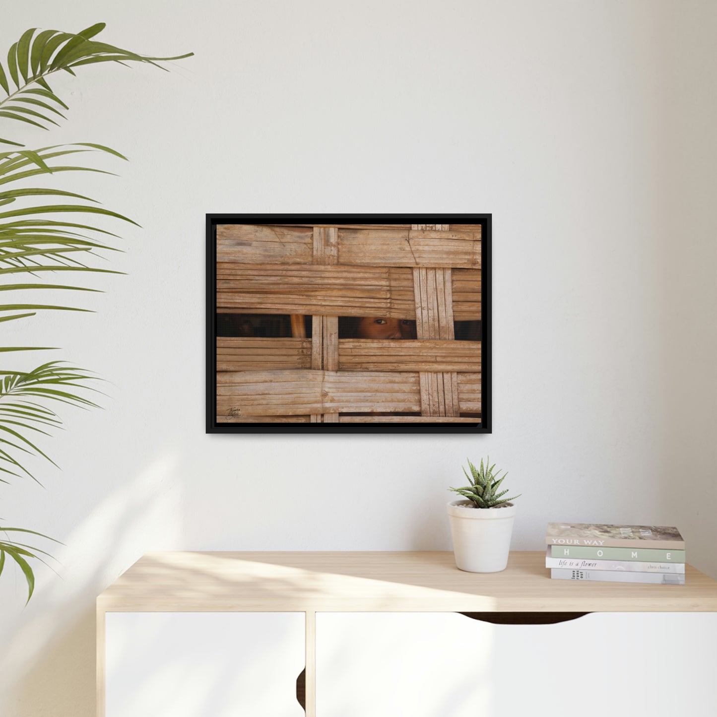 'Curiosity' Loas  - Gallery Framed Canvas Wrap