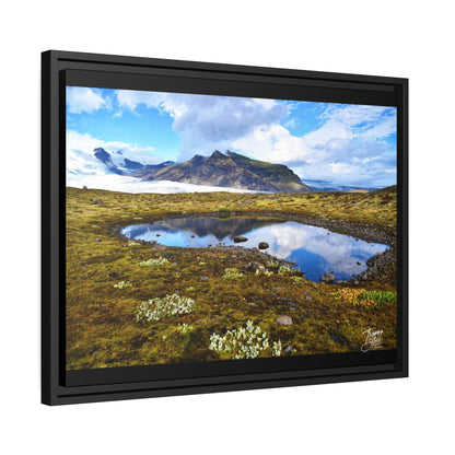 'Reflections' Iceland  - Gallery Framed Canvas Wrap