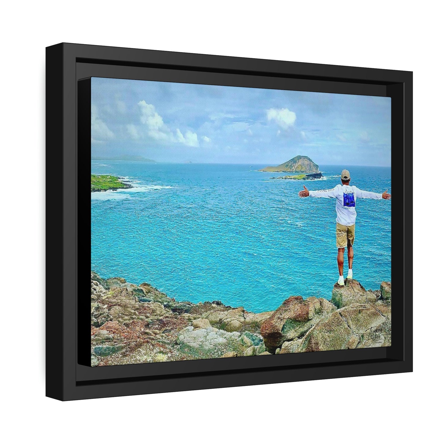 'Freedom' Oahu, Hawaii - Gallery Canvas Wrap