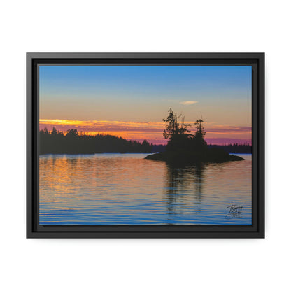 'Tranquility' - Bella Bella, BC  - Gallery Framed Canvas Wrap