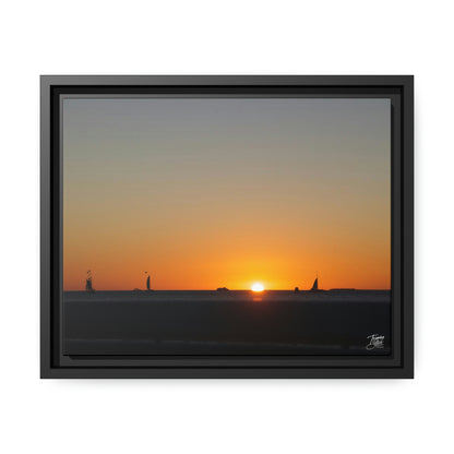 'Good Night'  Key West FL - Gallery Framed Canvas Wrap