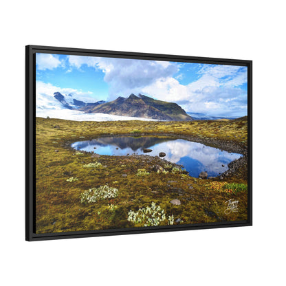 'Reflections' Iceland  - Gallery Framed Canvas Wrap