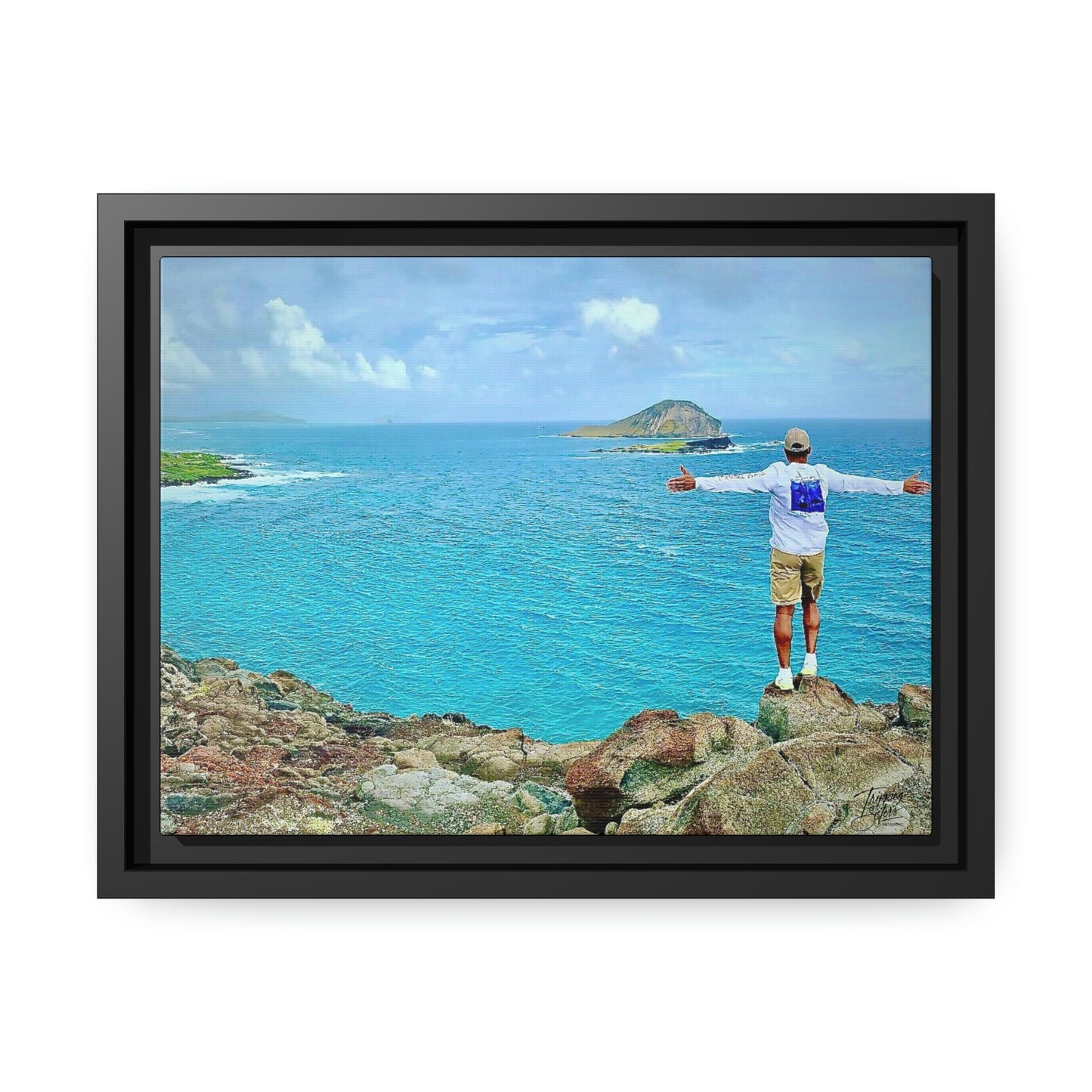 'Freedom' Oahu, Hawaii - Gallery Canvas Wrap