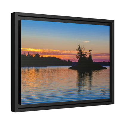 'Tranquility' - Bella Bella, BC  - Gallery Framed Canvas Wrap