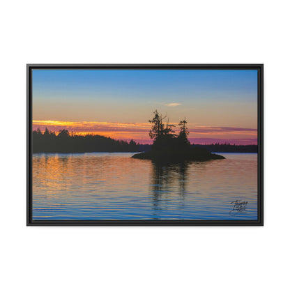 'Tranquility' - Bella Bella, BC  - Gallery Framed Canvas Wrap